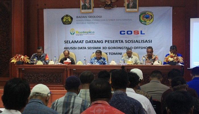 Teluk Tomini Jadi Lokasi Survei Migas 3D