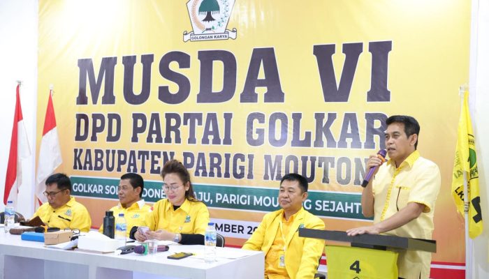Golkar Parimo Target 10 Kursi DPRD di Pileg 2029