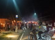 Pawai Obor Ramadhan Terangi Malam Parigi Utara