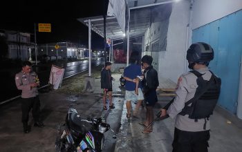 Cegah Balap Liar dan Kriminalitas, Polsek Torue Aktif Patroli Malam