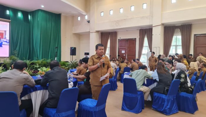 Wabup Parimo Marah, Lima Camat Absen di Musrenbang RKPD