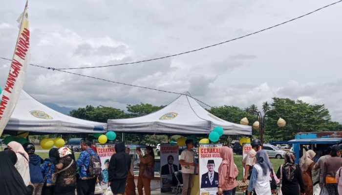 Gerakan Pangan Murah Meriahkan HUT ke-24 Parigi Moutong