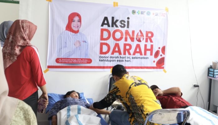Dorong Kepedulian ASN, PMI Gelar Donor Darah di Dinkes