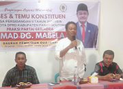 Reses Ketua Komisi II di Toribulu Dihadiri Wabup Parigi Moutong