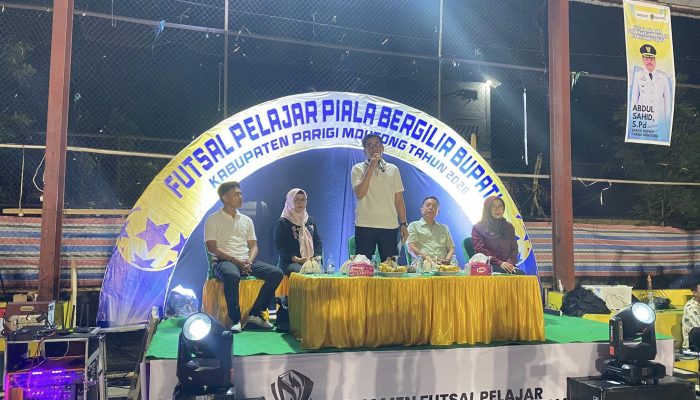Futsal Pelajar Piala Bergilir Bupati Parimo Meriahkan HUT ke-24 Kabupaten