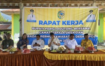 Rapat Kerja di Torono, Pemkab Parigi Moutong Fokus Sinkronisasi Program Pembangunan