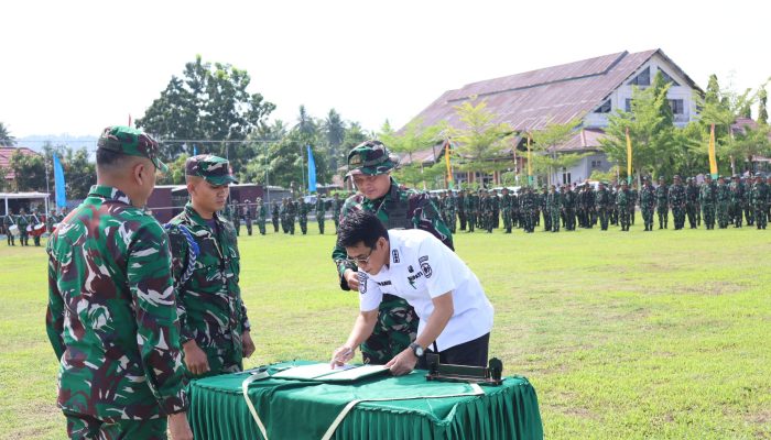 Penutupan TMMD Ke-128, Bupati Parigi Moutong Tinjau Infrastruktur Jalan