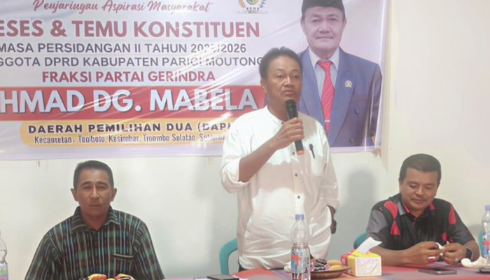 Pertanian dan Perikanan Jadi Fokus Reses Ketua Komisi II DPRD di Kecamatan Toribulu