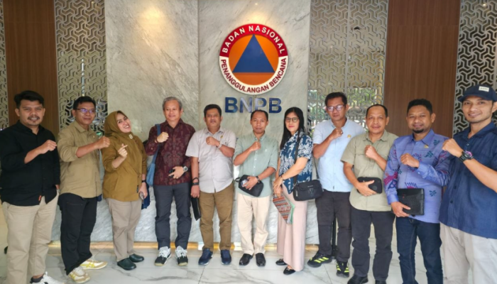 Mitigasi Bencana Jadi Fokus, DPRD Parigi Moutong Temui BNPB RI