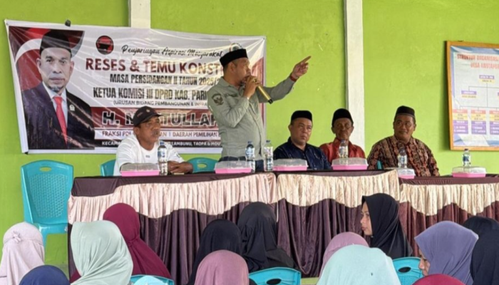 Reses Ketua Komisi III DPRD, Masyarakat Anutapura Harapkan Percepatan Pembangunan Jalan