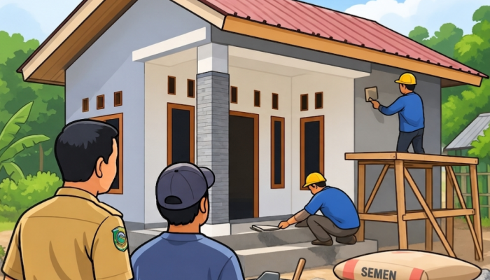 634 Rumah di Parimo Masuk Program Bedah Rumah Tahun 2026